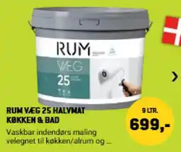 XL-BYG Rum væg 25 halymat tilbud