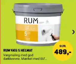 XL-BYG Rum vægmaling 5 helmat tilbud