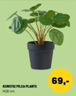 XL-BYG Kunstig pilea plante tilbud