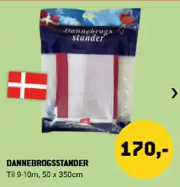 XL-BYG Dannebrogssstander tilbud