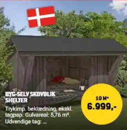 XL-BYG Byg-Selv Skovblik Shelter tilbud