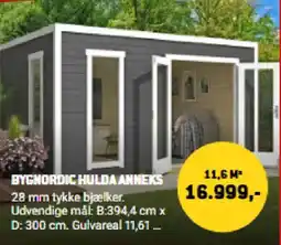 XL-BYG Bygnordic Hulda Anneks tilbud