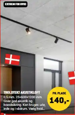 XL-BYG Troldekt Akustikloft tilbud