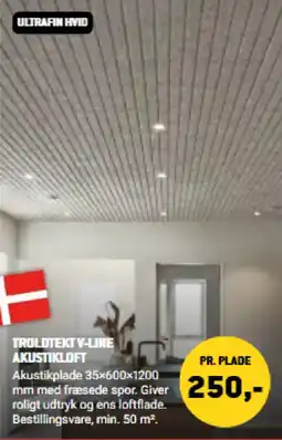 XL-BYG Troltekty-line akustikloft tilbud