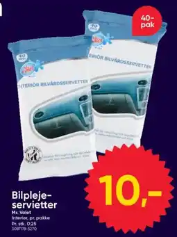 BigDollar Mr. Valet bilplejeservietter tilbud