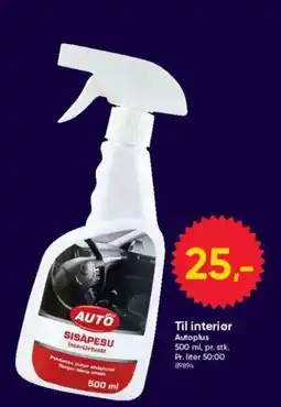 BigDollar Auto Sisåpesu tilbud