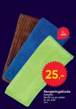 BigDollar Autoplas Rengøringsklude tilbud