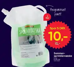BigDollar Dollars Store Sommer-sprinklervæske tilbud