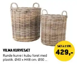 XL-BYG Vilma kurvesæt tilbud