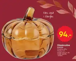 BigDollar Glaskrukke tilbud
