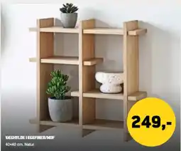 XL-BYG Væghylde i egefiner/mdf tilbud