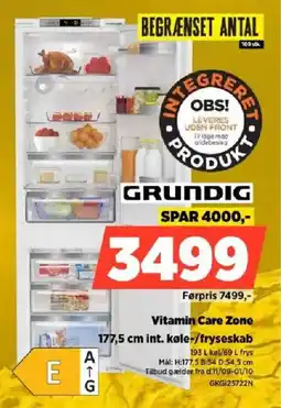 Power Grundig Vitamin Care Zone tilbud