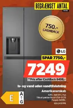 Power LG Amerikanerskab tilbud