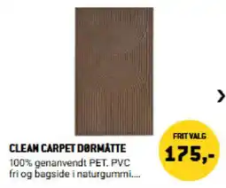 XL-BYG Clean Carpet Dørmåtte tilbud