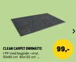 XL-BYG Clean Carpet Dørmatte tilbud