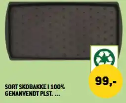 XL-BYG Sort skobakke tilbud