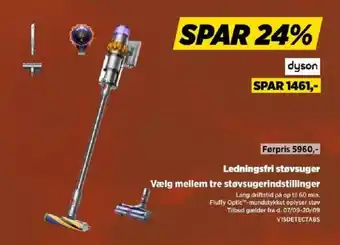 Dyson ledningsfri støvsuger