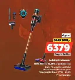Power Dyson ledningsfri støvsuger tilbud