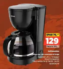 Power Sene Kaffemaskine tilbud