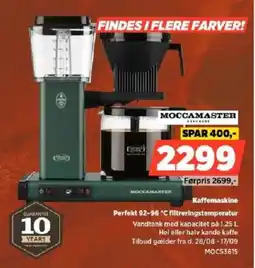 Power Moccamaster Kaffemaskine tilbud