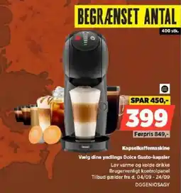 Power Dolce Gusto kaffemaskine tilbud