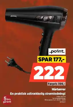 Power Point hårører tilbud