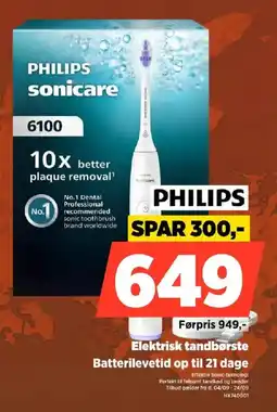 Power Philips sonicare 6100 tilbud