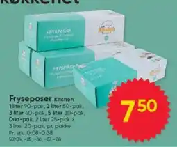 BigDollar Fryseposer Kitchen tilbud