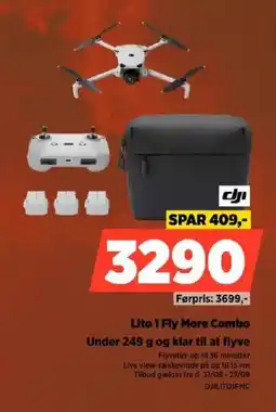 Power Dji Lito 1 Fly More Combo tilbud