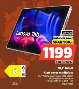 Power Lenovo Tab tilbud