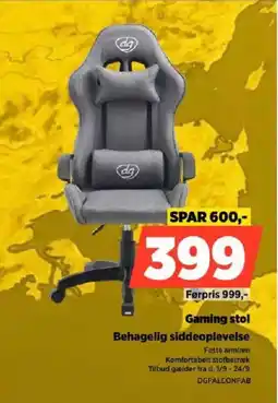 Power Gaming stol tilbud