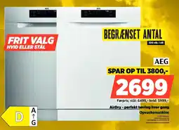 Power AEG Opvaskemaskine tilbud