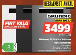 Power Grundig Opvaskemaskine tilbud