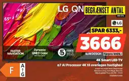 Power LG QN 4K Smart LED TV tilbud