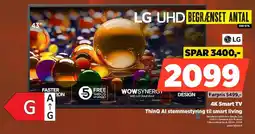 Power LG UHD 4K Smart TV tilbud