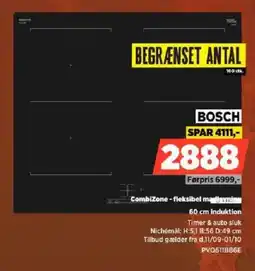 Power Bosch 60 cm induktion tilbud