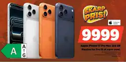 Power Apple iPhone 17 Pro Max 256 GB tilbud