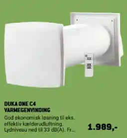 XL-BYG Duka One C4 tilbud
