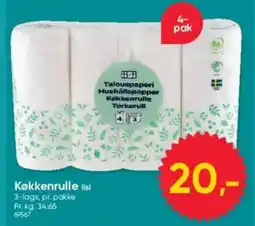 BigDollar Iisi Kokkenrulle tilbud