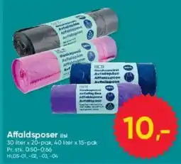 BigDollar Affaldsposer isi tilbud