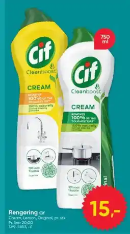 BigDollar Cif rengøring cream tilbud