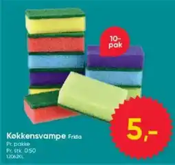 BigDollar Frida Køkken svampe tilbud
