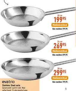 Imerco Evatrio Stainless Steel serie tilbud