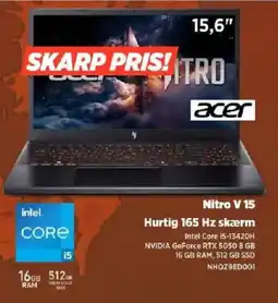 Power Acer Nitro V 15 tilbud