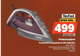 Power Tefal Dampstrygejern tilbud