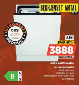 Power AEG Int. opvaskemaskine tilbud