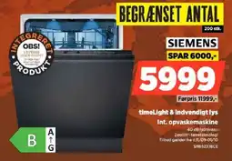 Power Siemens Int. opvaskemaskine tilbud