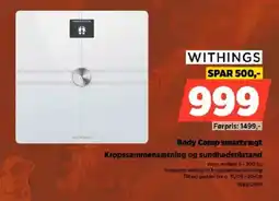 Power Withings Body Comp smartvægt tilbud
