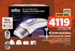 Power Braun ipl-hårferningsenhed tilbud