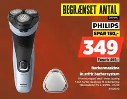 Power Philips rustfrit barbersystem tilbud